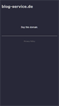 Mobile Screenshot of matthews.blog-service.de
