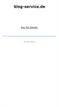 Mobile Screenshot of neuepartei.blog-service.de