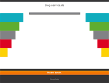 Tablet Screenshot of domaincheck.blog-service.de