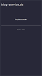 Mobile Screenshot of kochservice.blog-service.de